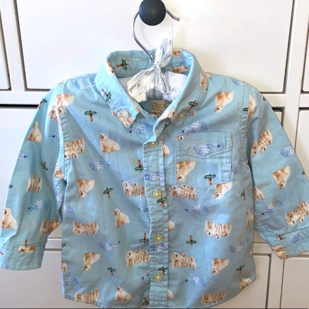 Baby GAP, Dress shirt, 6-12M